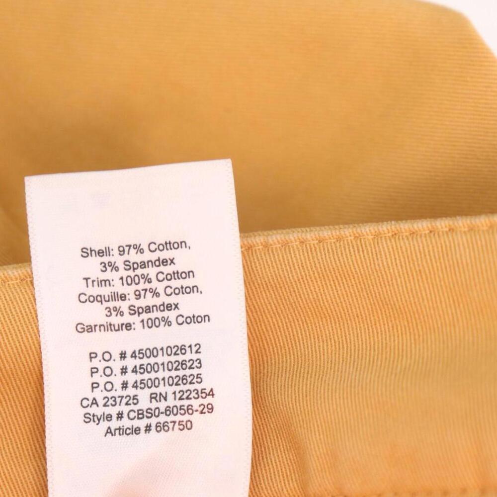 The Group Babaton Womens Size 8 Yellow Wide Leg High Rise Cropped Trouser Pants - Picture 5 of 7